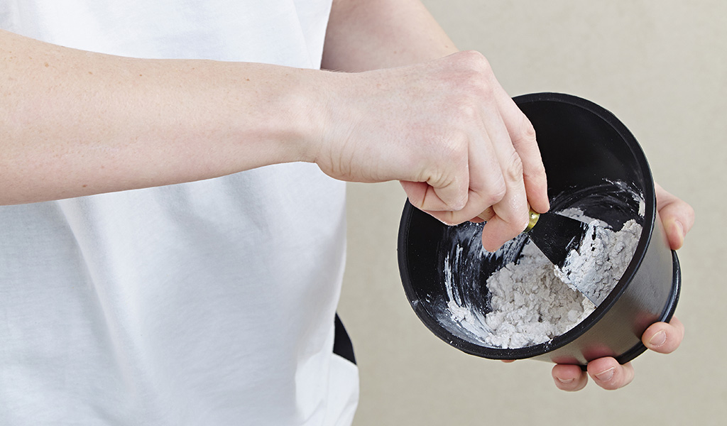 Vorbereitung Wand und Decke